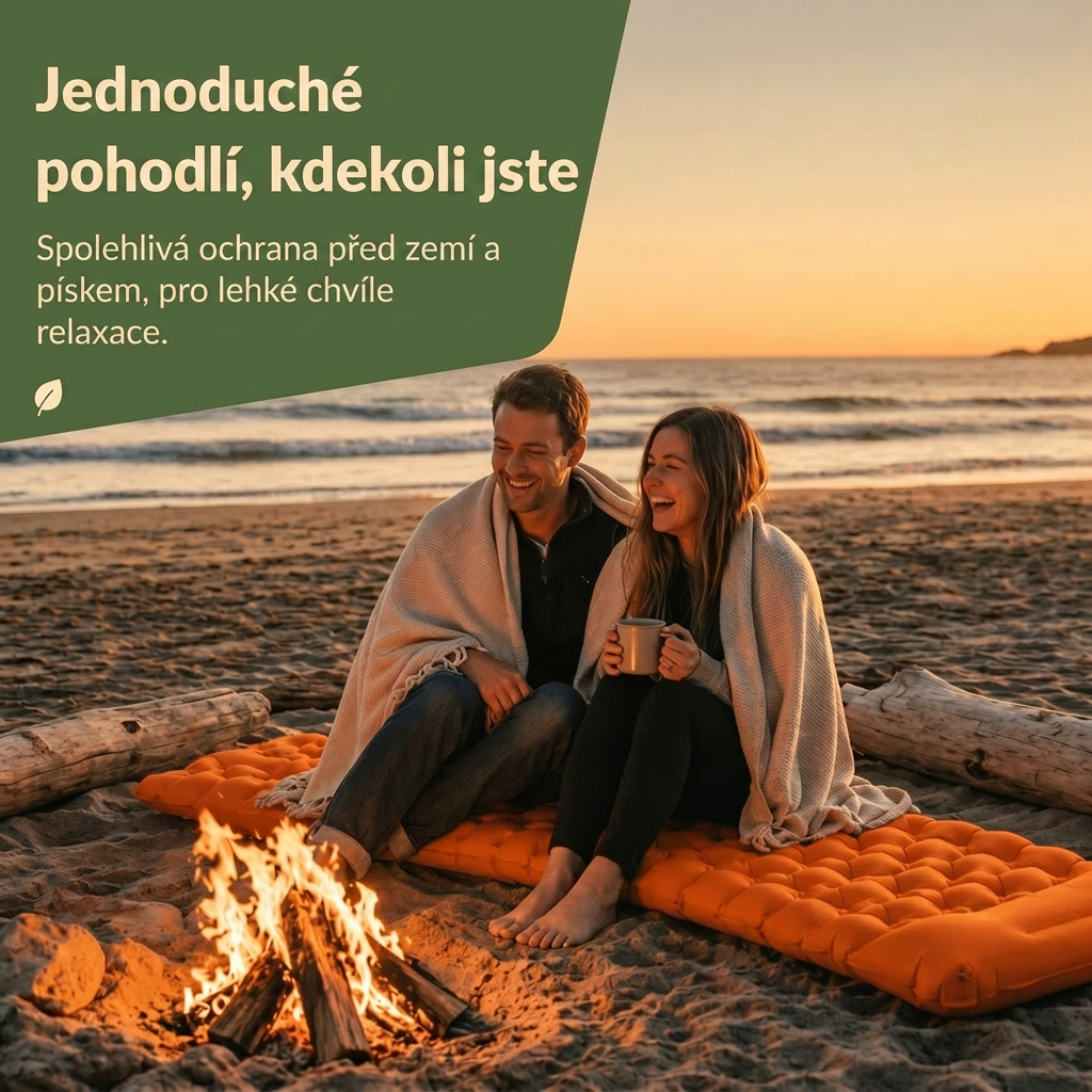 Campio | Samonafukovací odolná a pohodlná karimatka