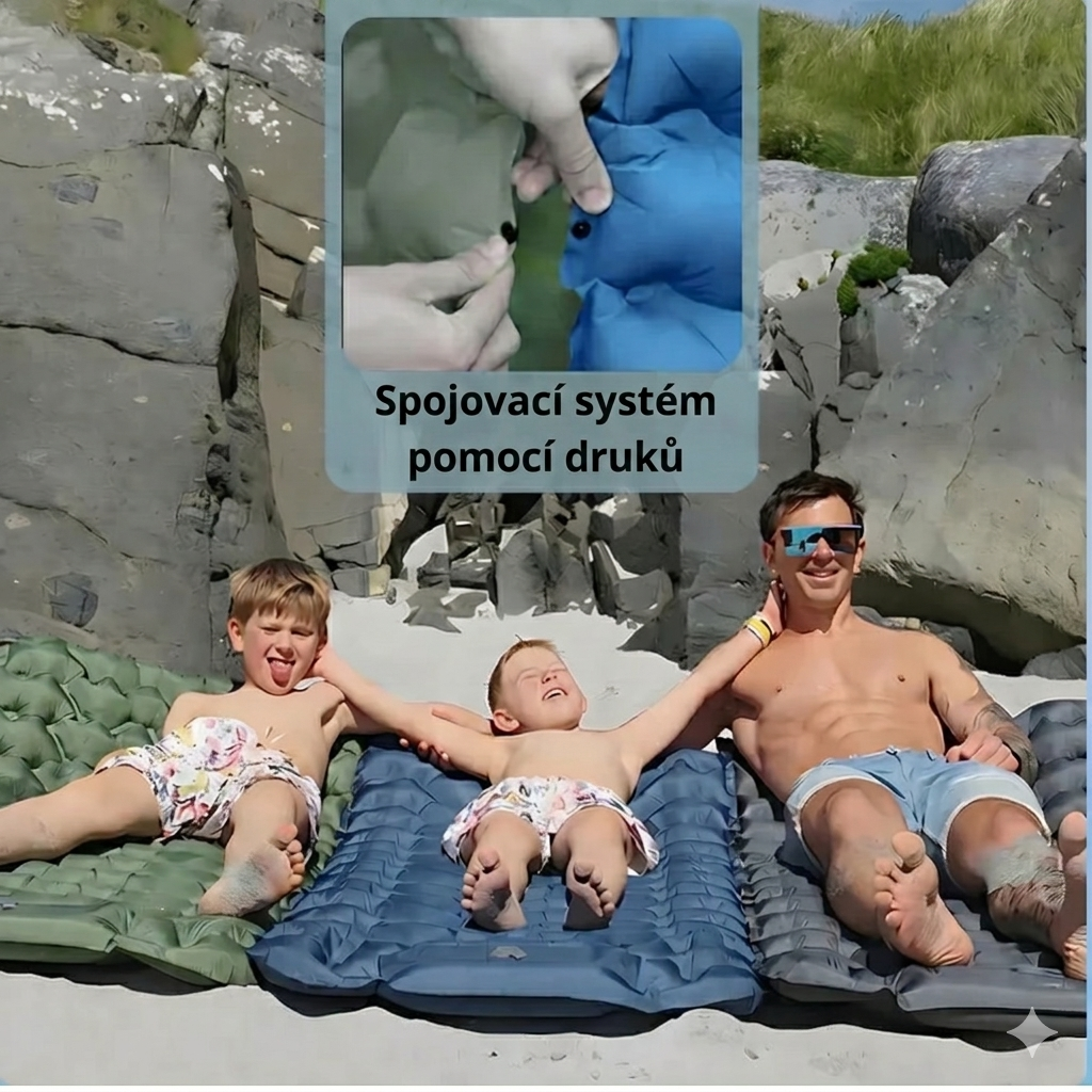 Campio | Samonafukovací odolná a pohodlná karimatka
